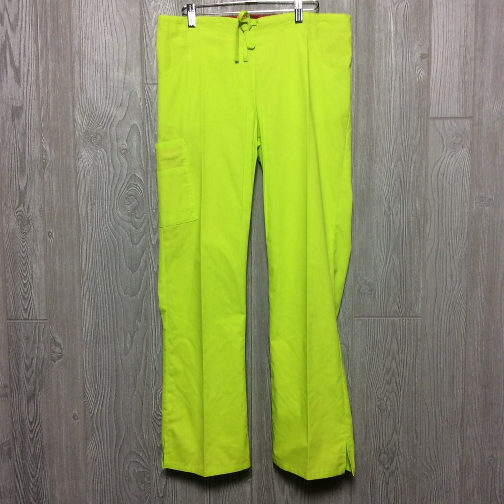 New Lime Green Scrub Pants